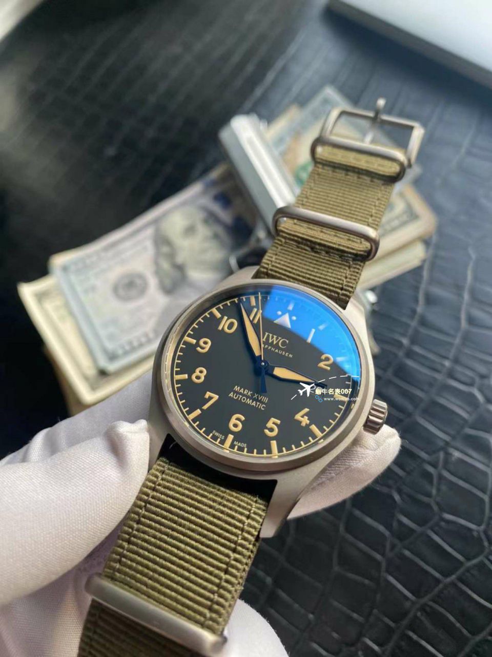 视频评测V7厂万国钛马克十八IW327006 搭配nota表带 / WG619