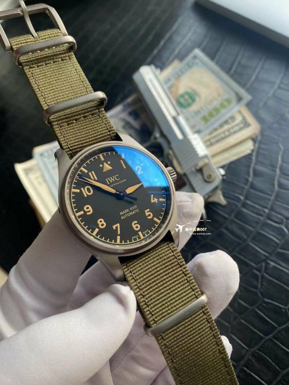 视频评测V7厂万国钛马克十八IW327006 搭配nota表带 / WG619