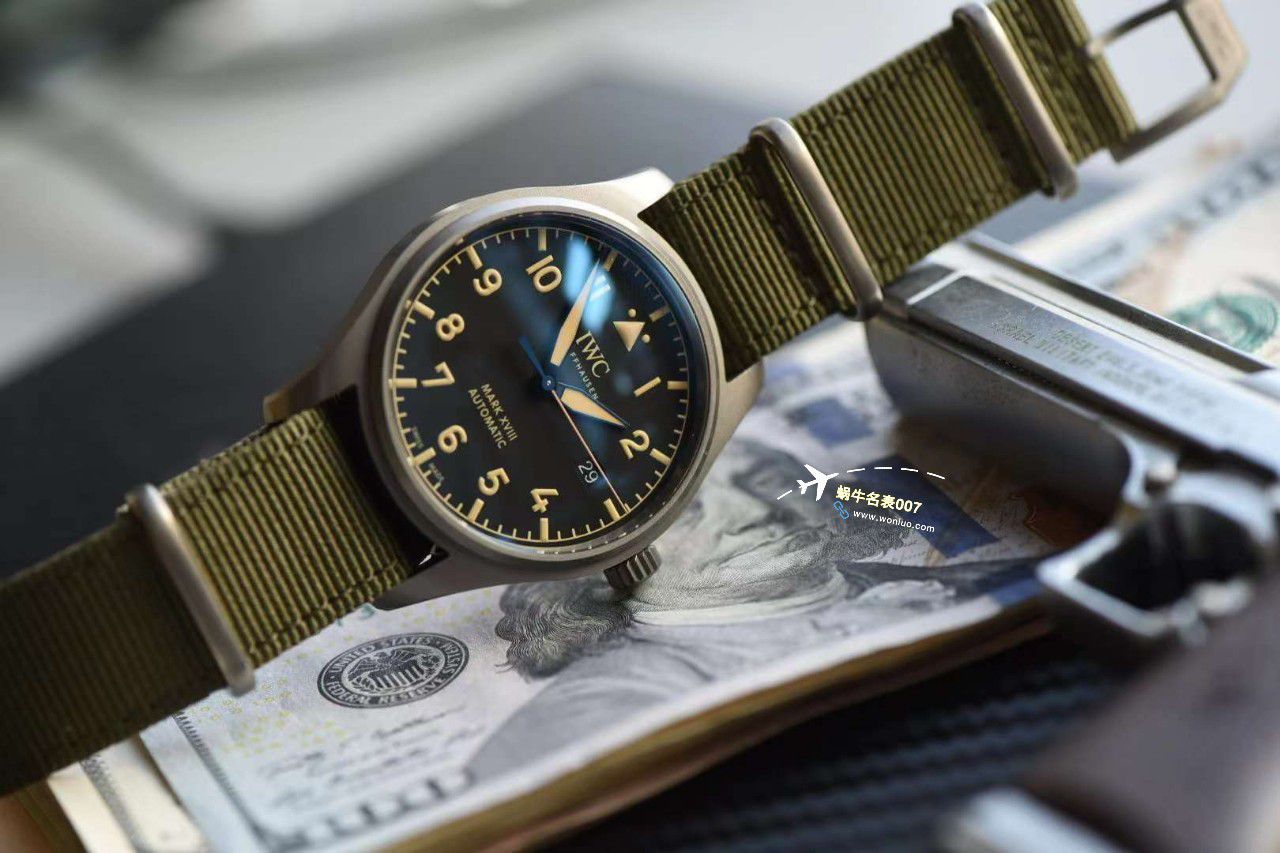 视频评测V7厂万国钛马克十八IW327006 搭配nota表带 / WG619