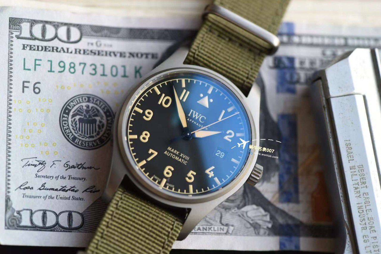 视频评测V7厂万国钛马克十八IW327006 搭配nota表带 / WG619