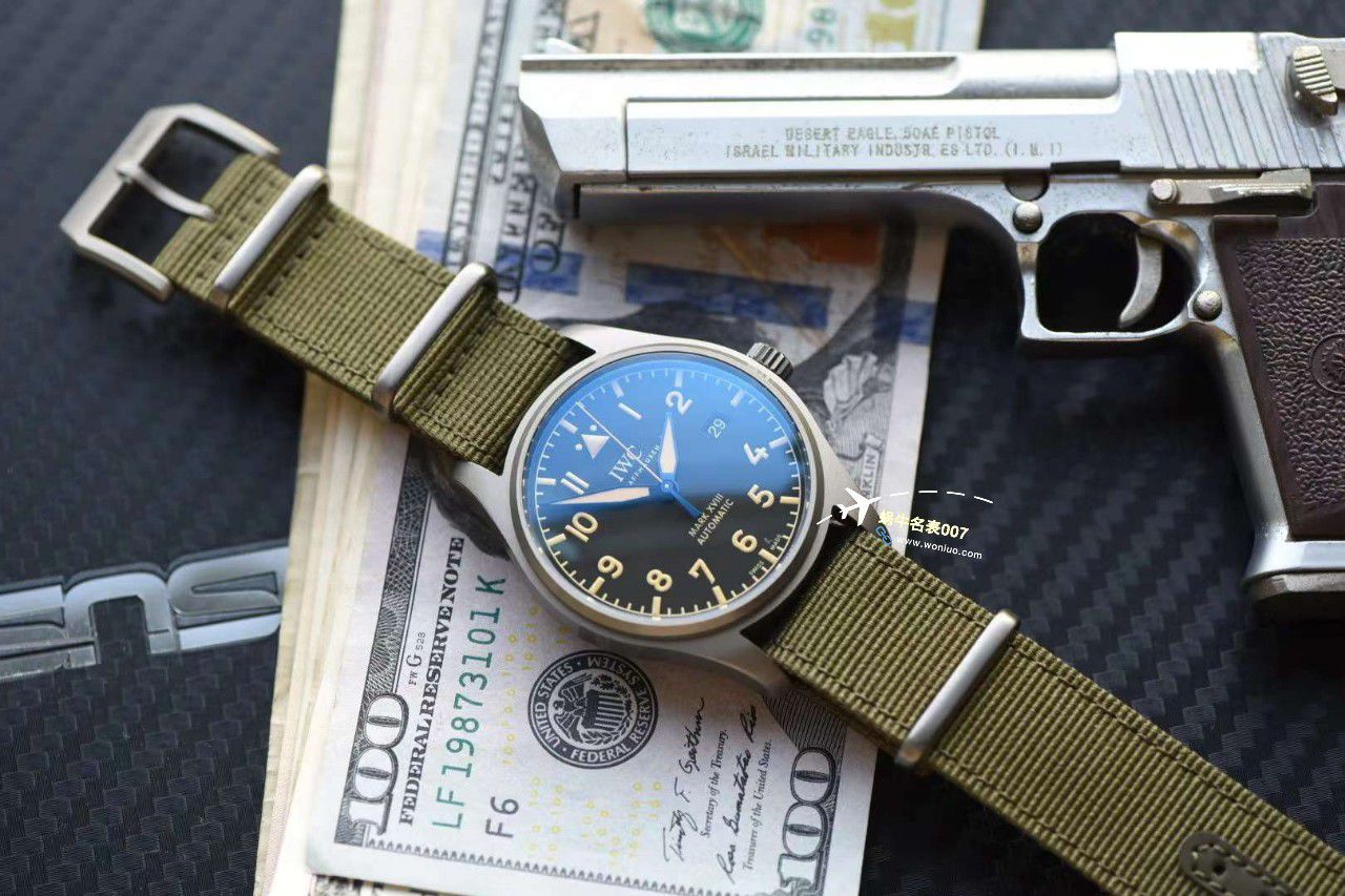 视频评测V7厂万国钛马克十八IW327006 搭配nota表带 / WG619