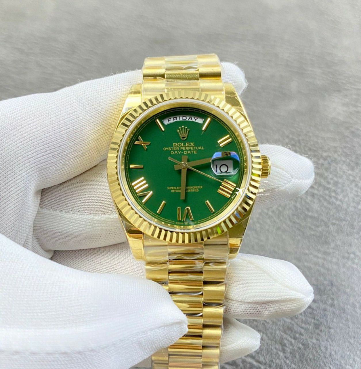 视频评测GM厂黑冰糖配重版劳力士星期日历型m228238-0004 / R806