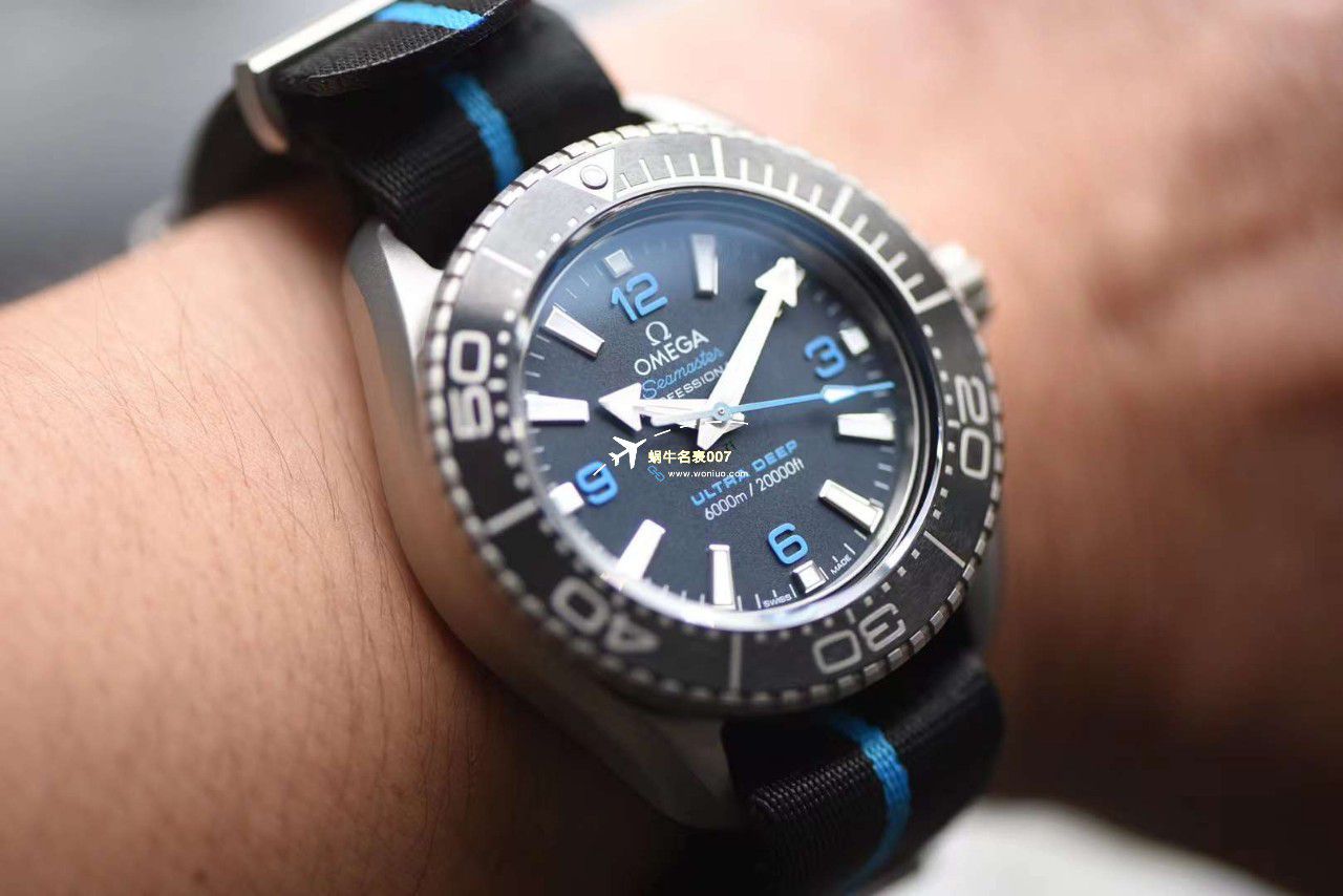 视频评测VS厂全钛欧米茄海马6000米海王215.92.46.21.01.001腕表 / M787
