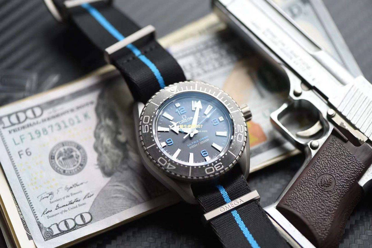 视频评测VS厂全钛欧米茄海马6000米海王215.92.46.21.01.001腕表 / M787