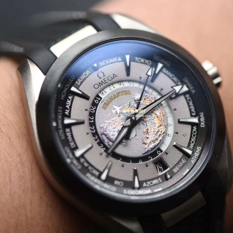 视频评测vs厂欧米茄海马150世界时间220.92.43.22.99.001手表