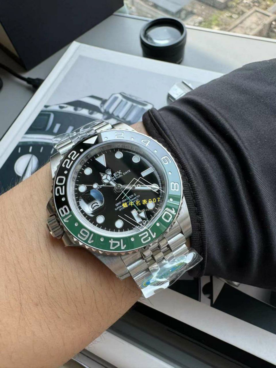 clean左撇子雪碧圈劳力士格林尼治型IIm126720vtnr-0002  / R825