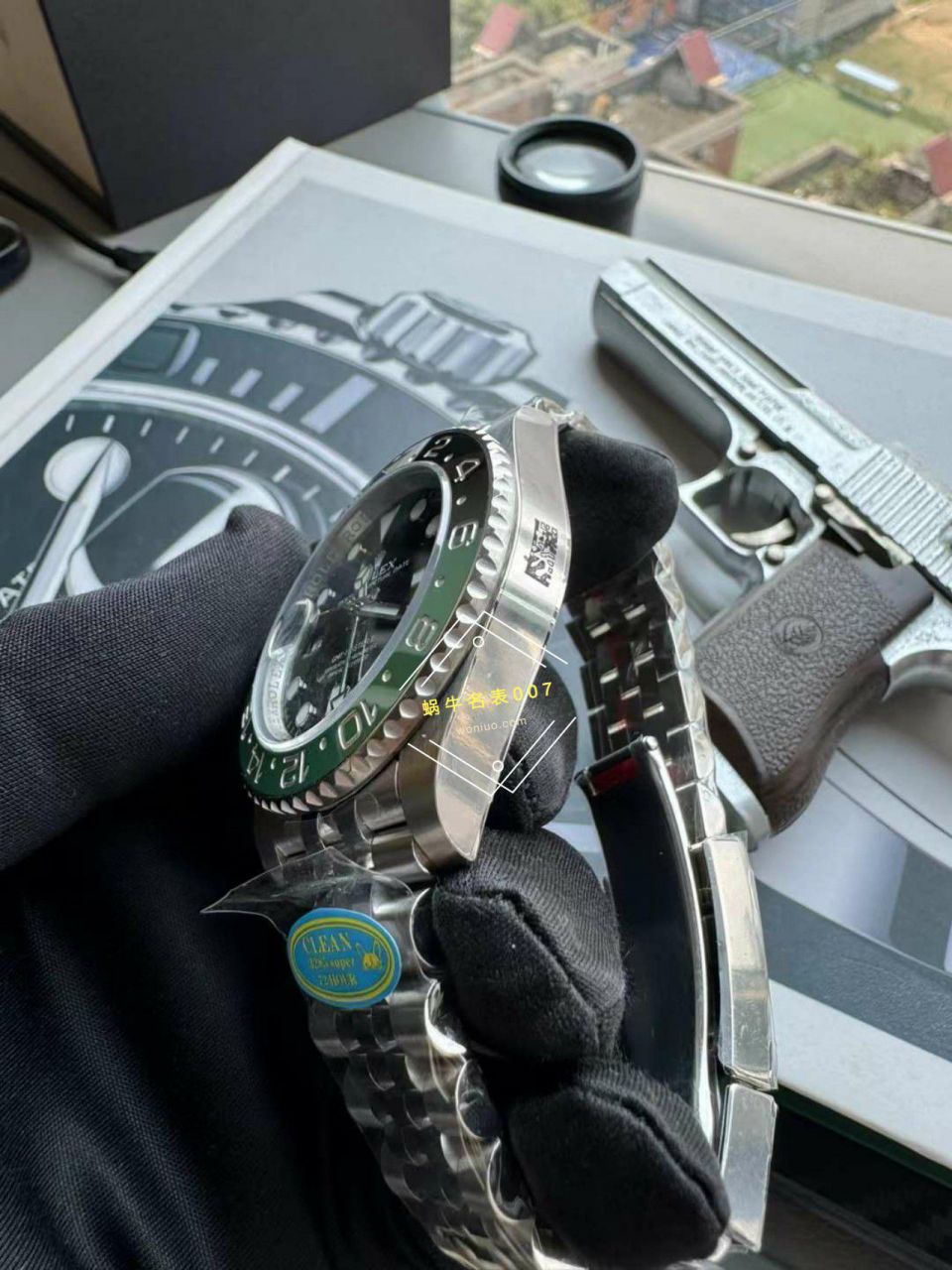 clean左撇子雪碧圈劳力士格林尼治型IIm126720vtnr-0002  / R825