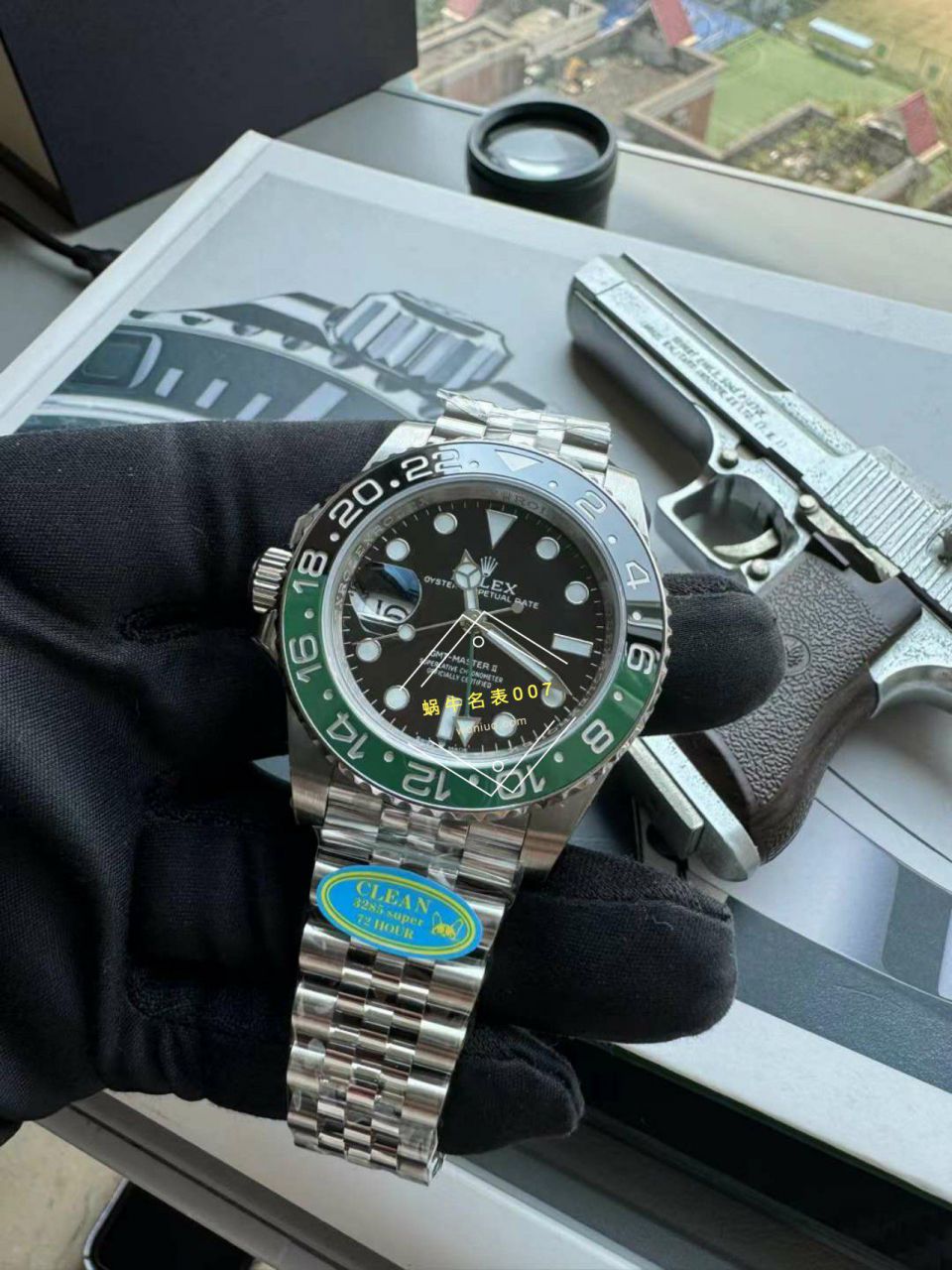 clean左撇子雪碧圈劳力士格林尼治型IIm126720vtnr-0002  / R825