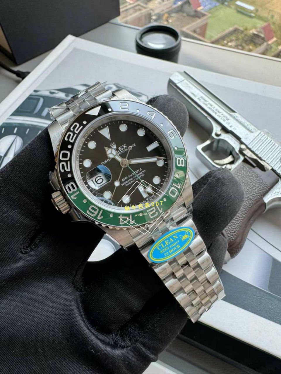 clean左撇子雪碧圈劳力士格林尼治型IIm126720vtnr-0002  / R825