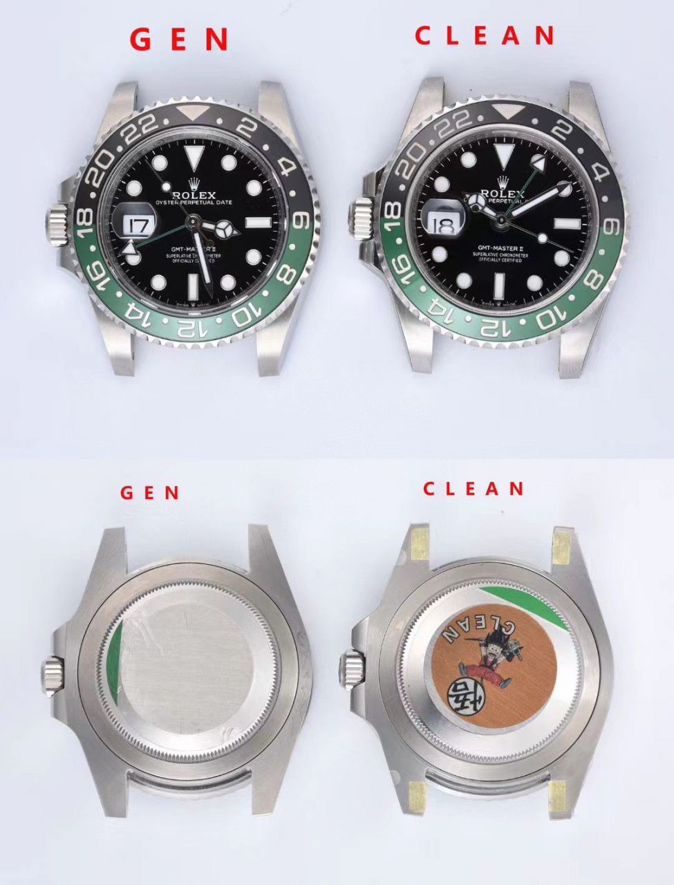 clean左撇子雪碧圈劳力士格林尼治型IIm126720vtnr-0002  / R825