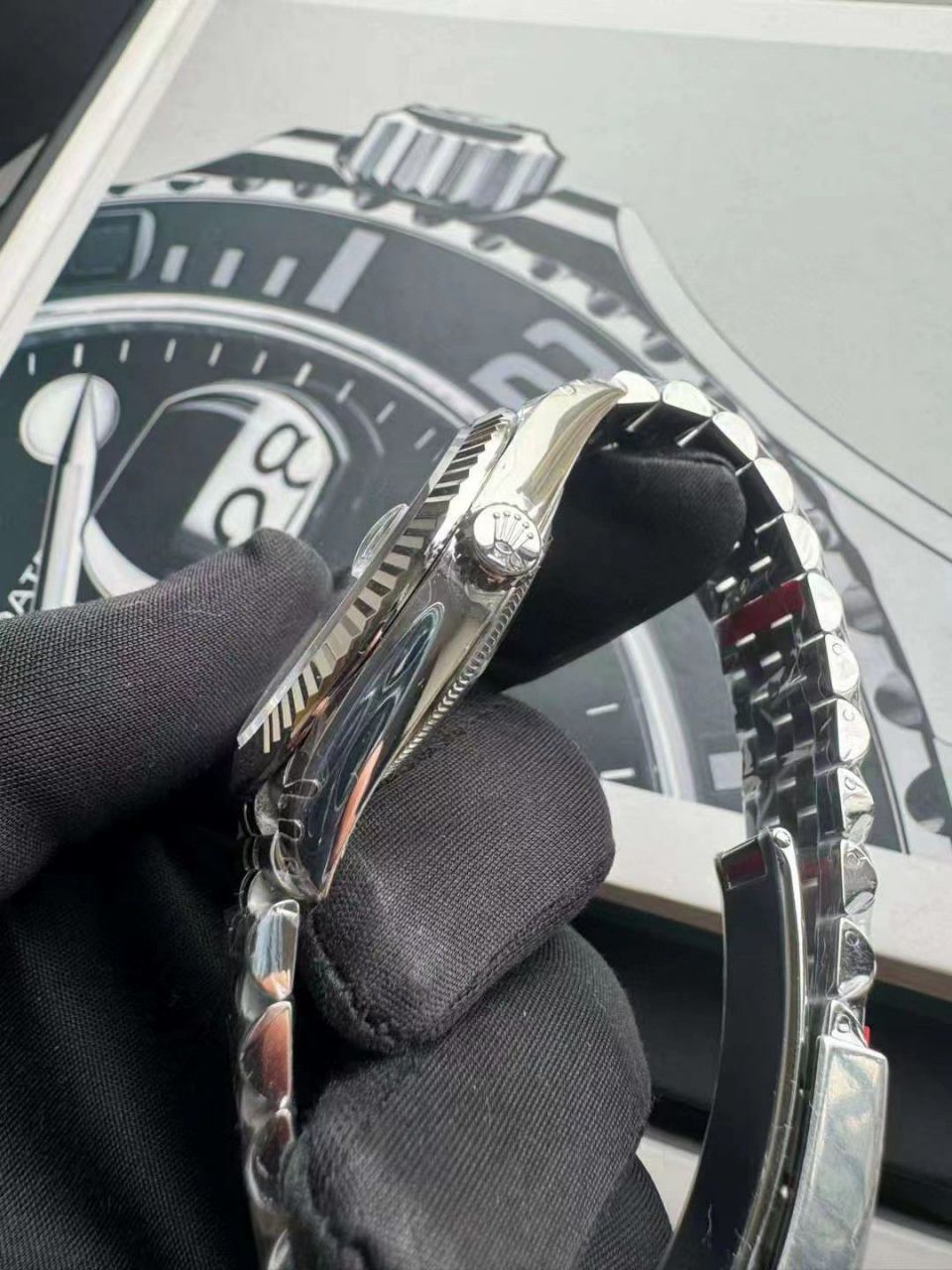 视频评测VS劳力士日志型41MMm126334-0028腕表(薄荷绿) / R828