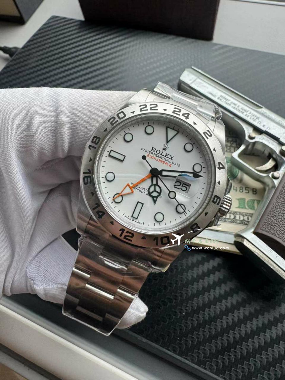 视频评测劳力士探险家二代大白M226570-0001腕表 / R839