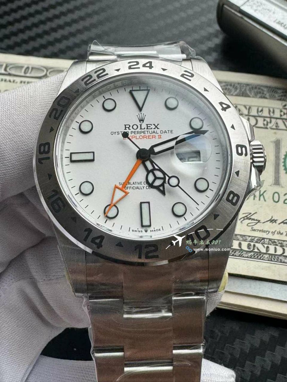视频评测劳力士探险家二代大白M226570-0001腕表 / R839