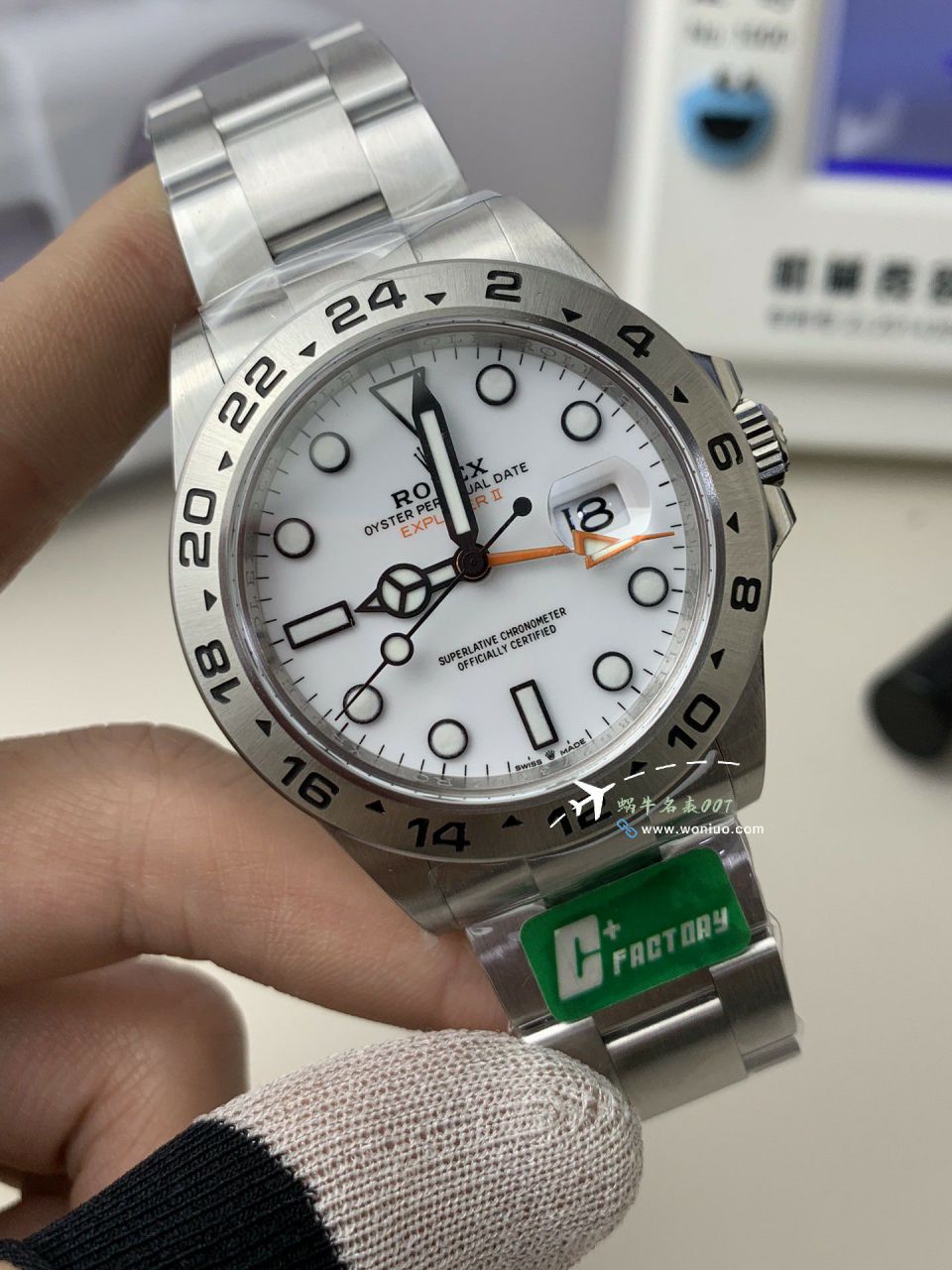视频评测劳力士探险家二代大白M226570-0001腕表 / R839