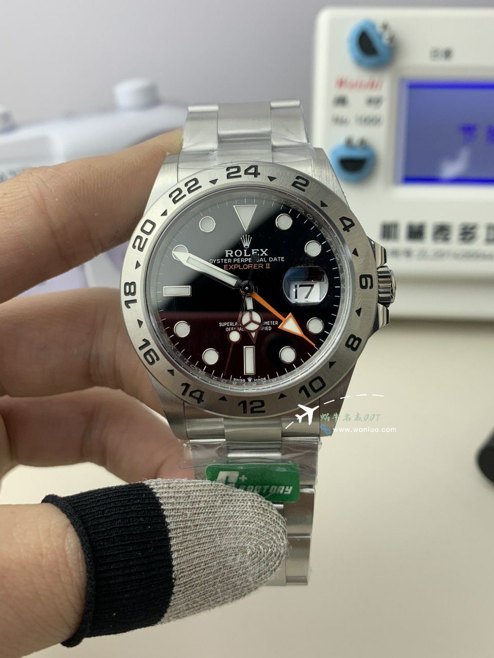 视频评测劳力士探险家二代大白M226570-0001腕表 / R839