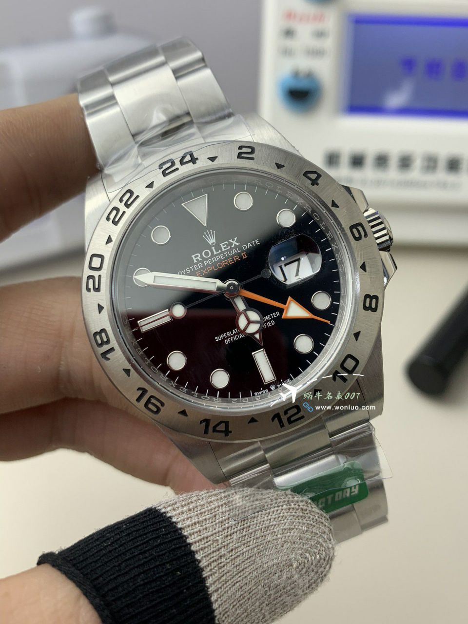 视频评测劳力士探险家二代大白M226570-0001腕表 / R839