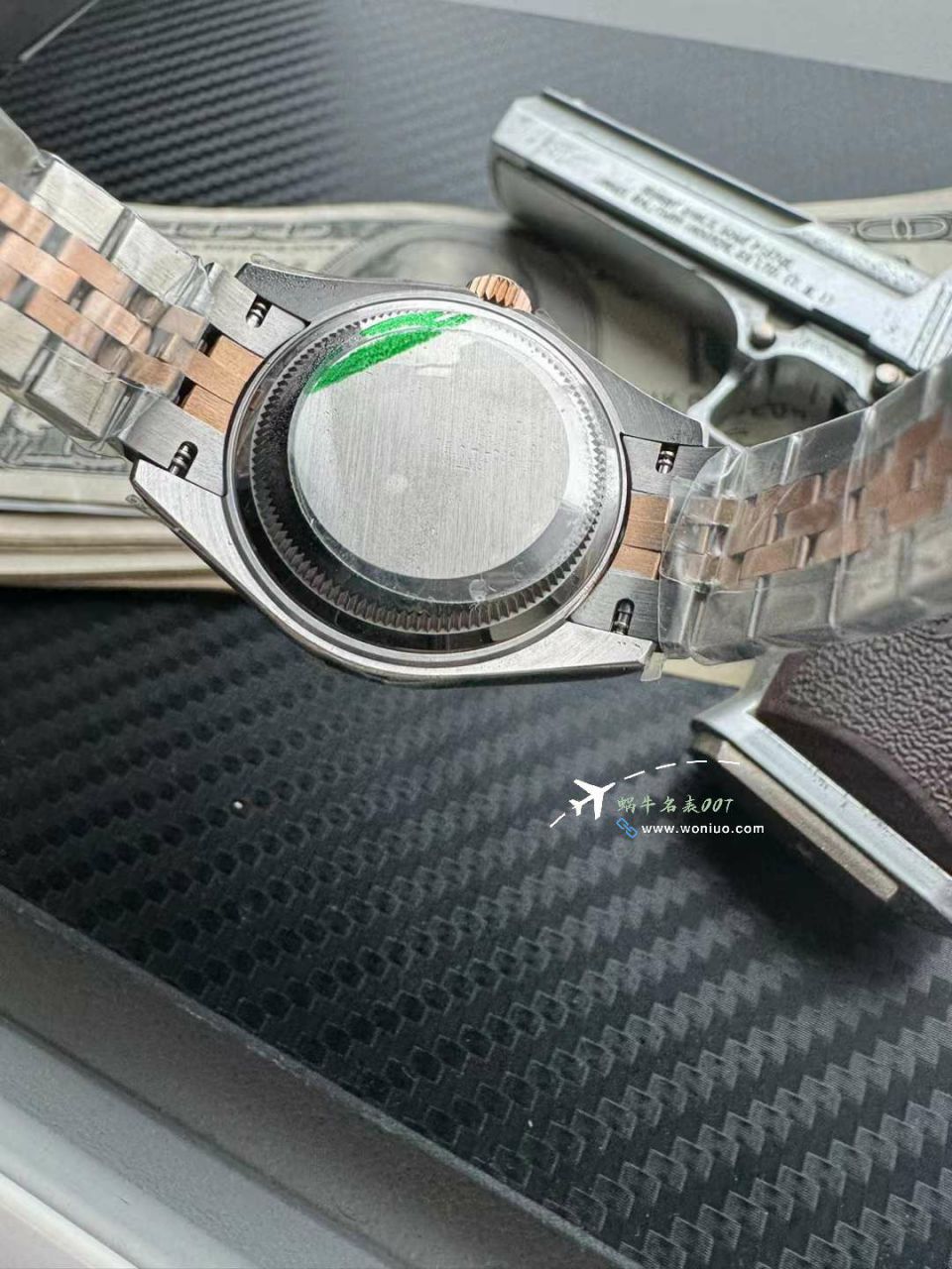 劳力士女装日志型28毫米m279171-0003巧克力面盘腕表 / R855