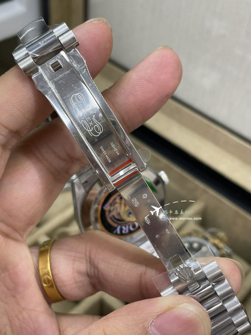 QF劳力士DD星期日历配重版本罗马烟熏绿m228238-0069，渐变蓝m228236-0024，渐变灰m228235-0055 / R857