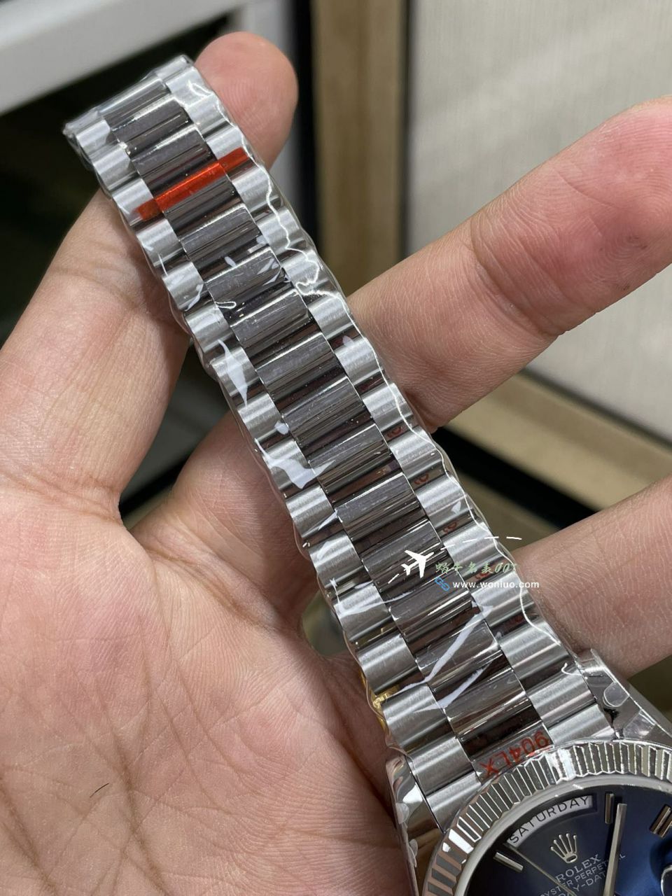 QF劳力士DD星期日历配重版本罗马烟熏绿m228238-0069，渐变蓝m228236-0024，渐变灰m228235-0055 / R857