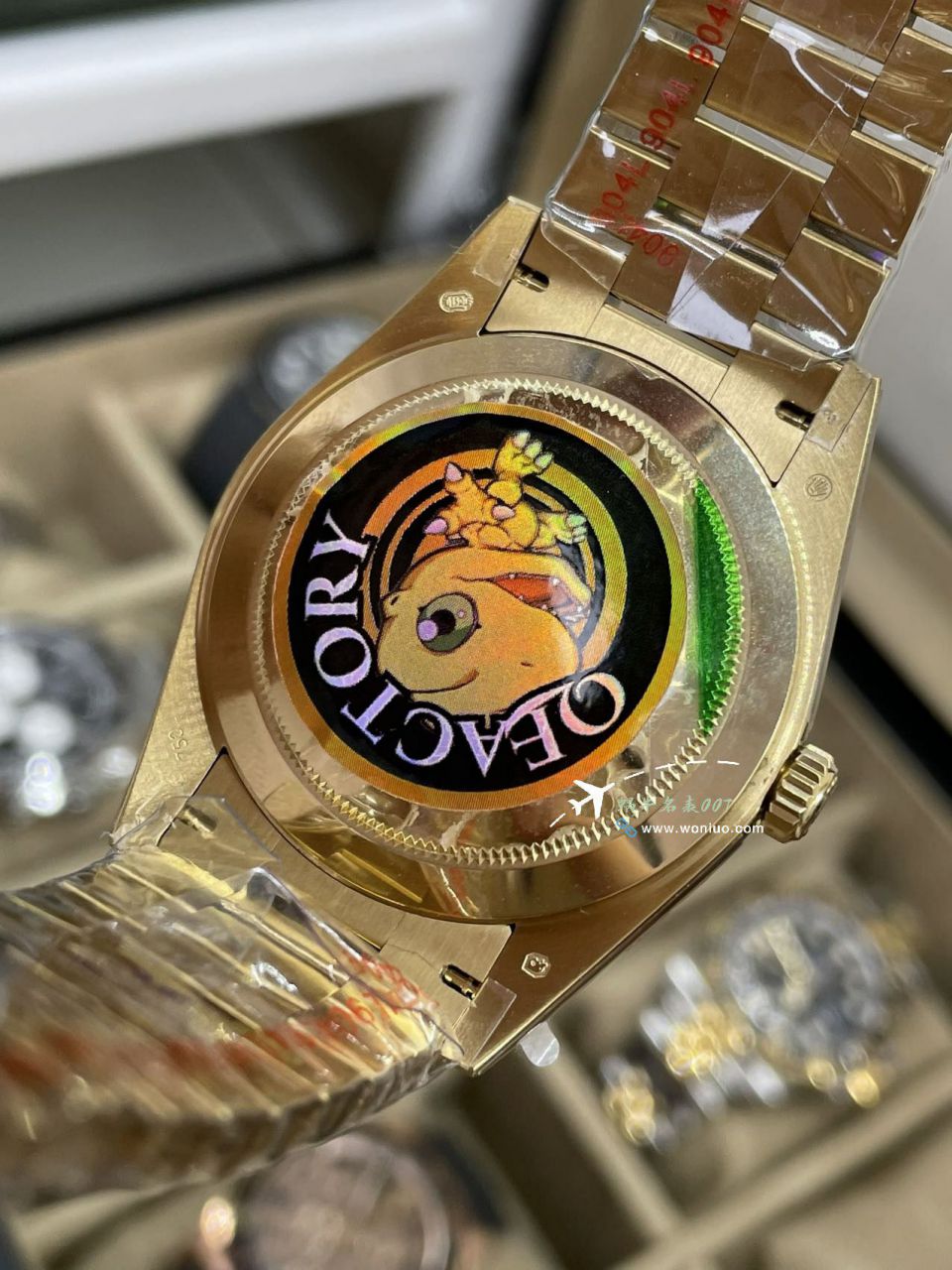 QF劳力士DD星期日历配重版本罗马烟熏绿m228238-0069，渐变蓝m228236-0024，渐变灰m228235-0055 / R857