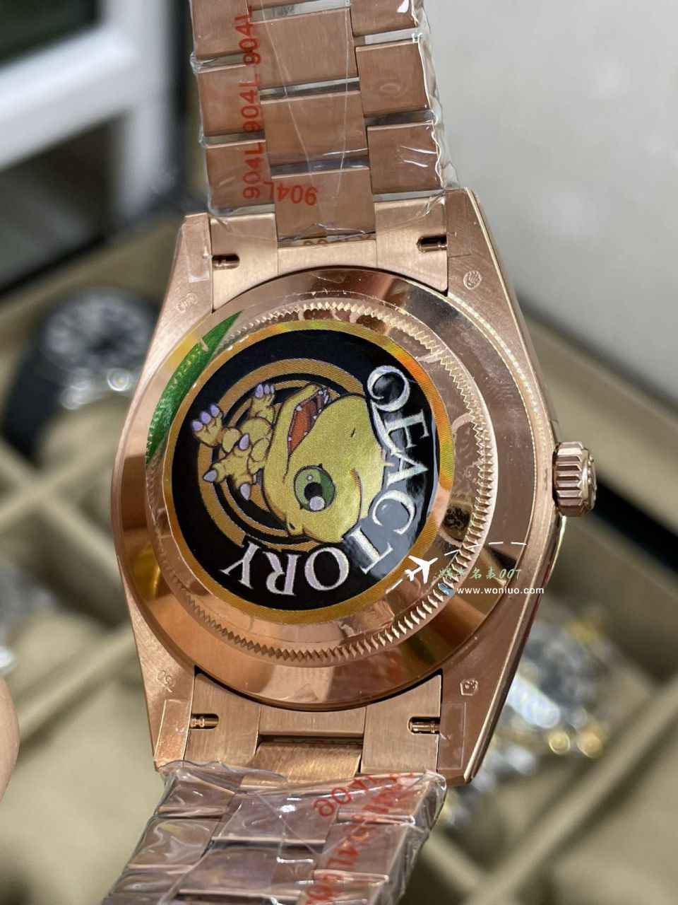 QF劳力士DD星期日历配重版本罗马烟熏绿m228238-0069，渐变蓝m228236-0024，渐变灰m228235-0055 / R857