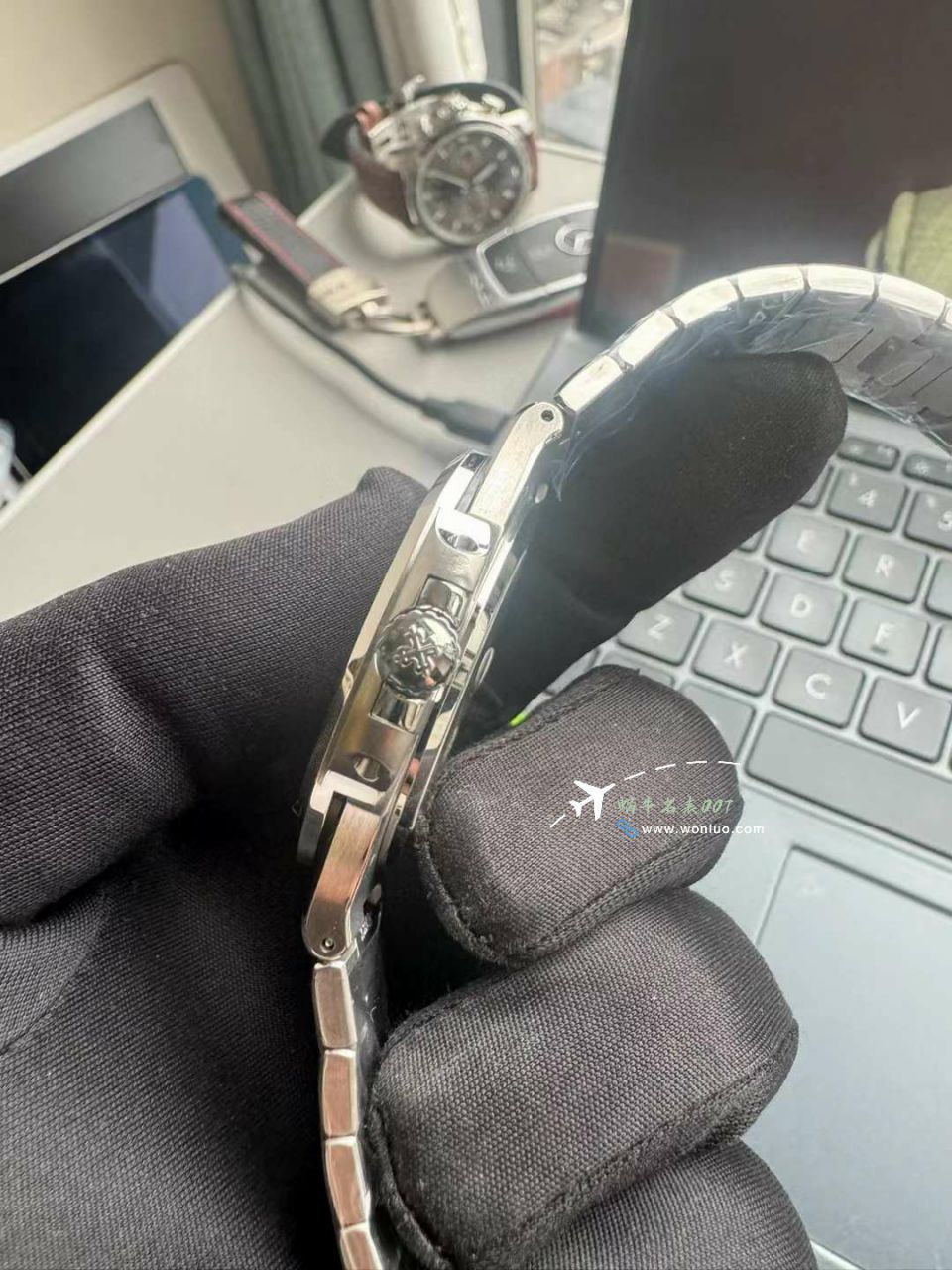 3K厂鹦鹉螺一体机百达翡丽5811/1G-001腕表 / BD376