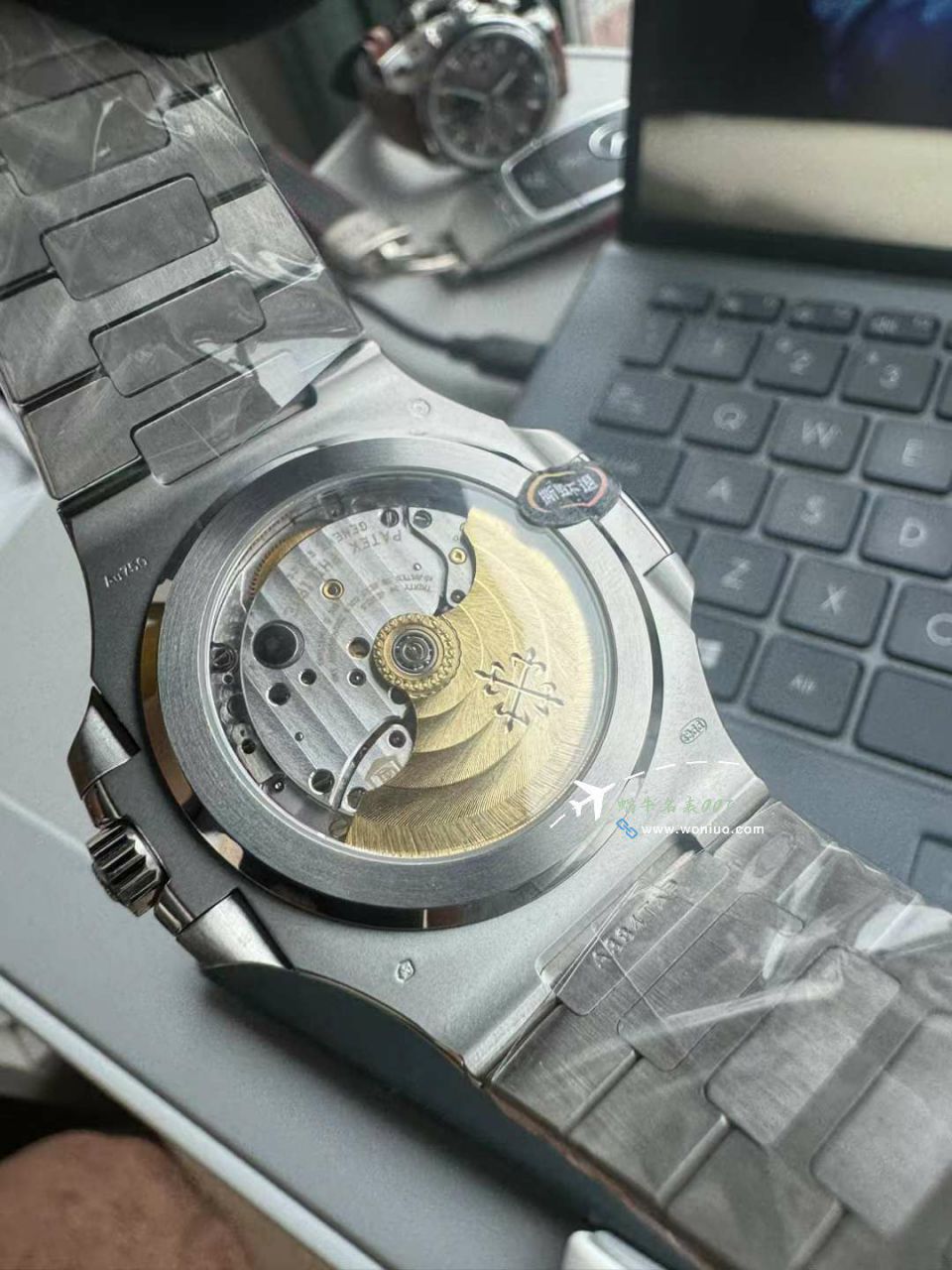 3K厂鹦鹉螺一体机百达翡丽5811/1G-001腕表 / BD376