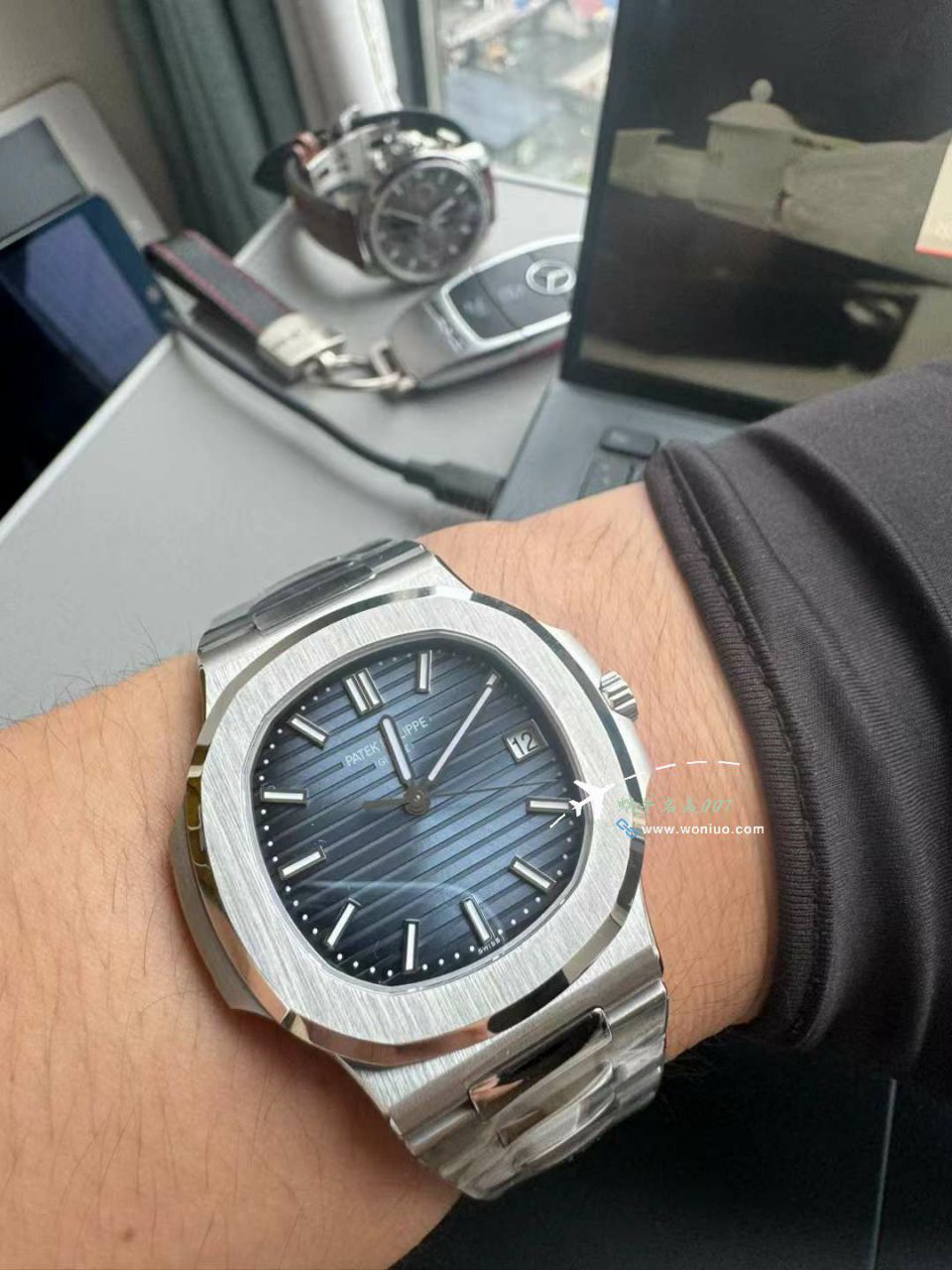 3K厂鹦鹉螺一体机百达翡丽5811/1G-001腕表 / BD376