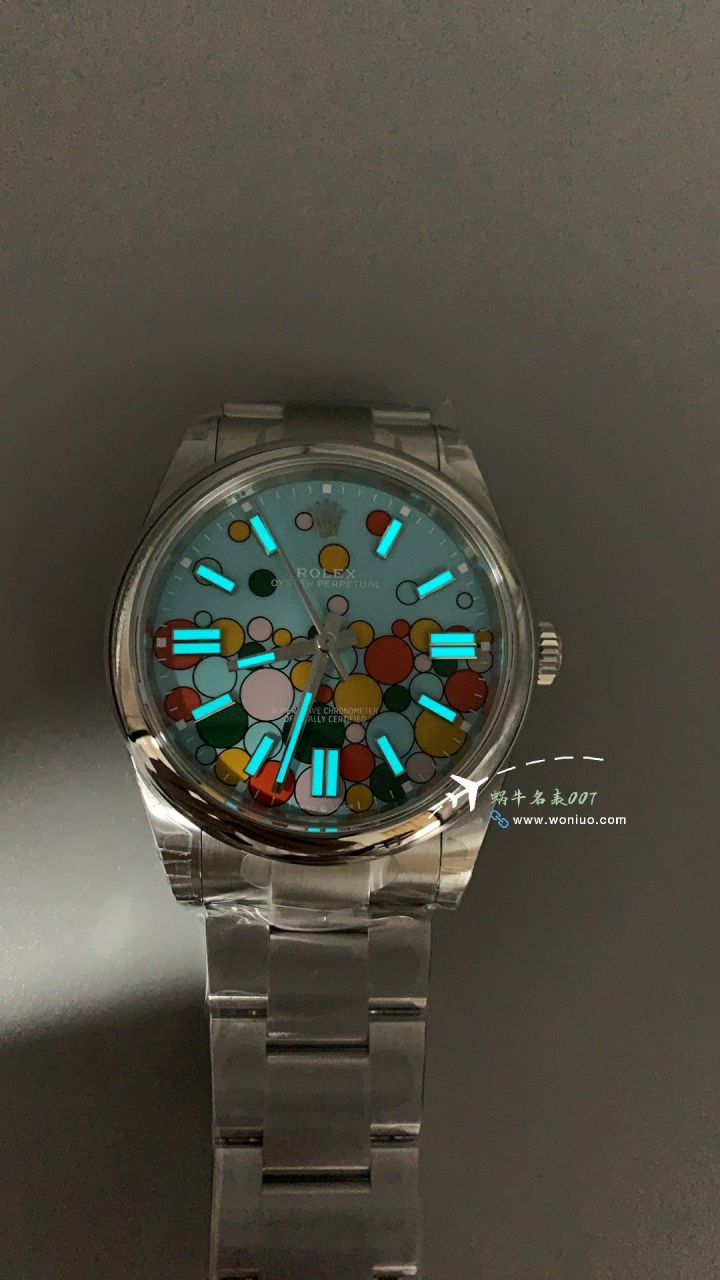 VS劳力士蚝式恒动41毫米m124300-0008气球泡泡手表 / R858