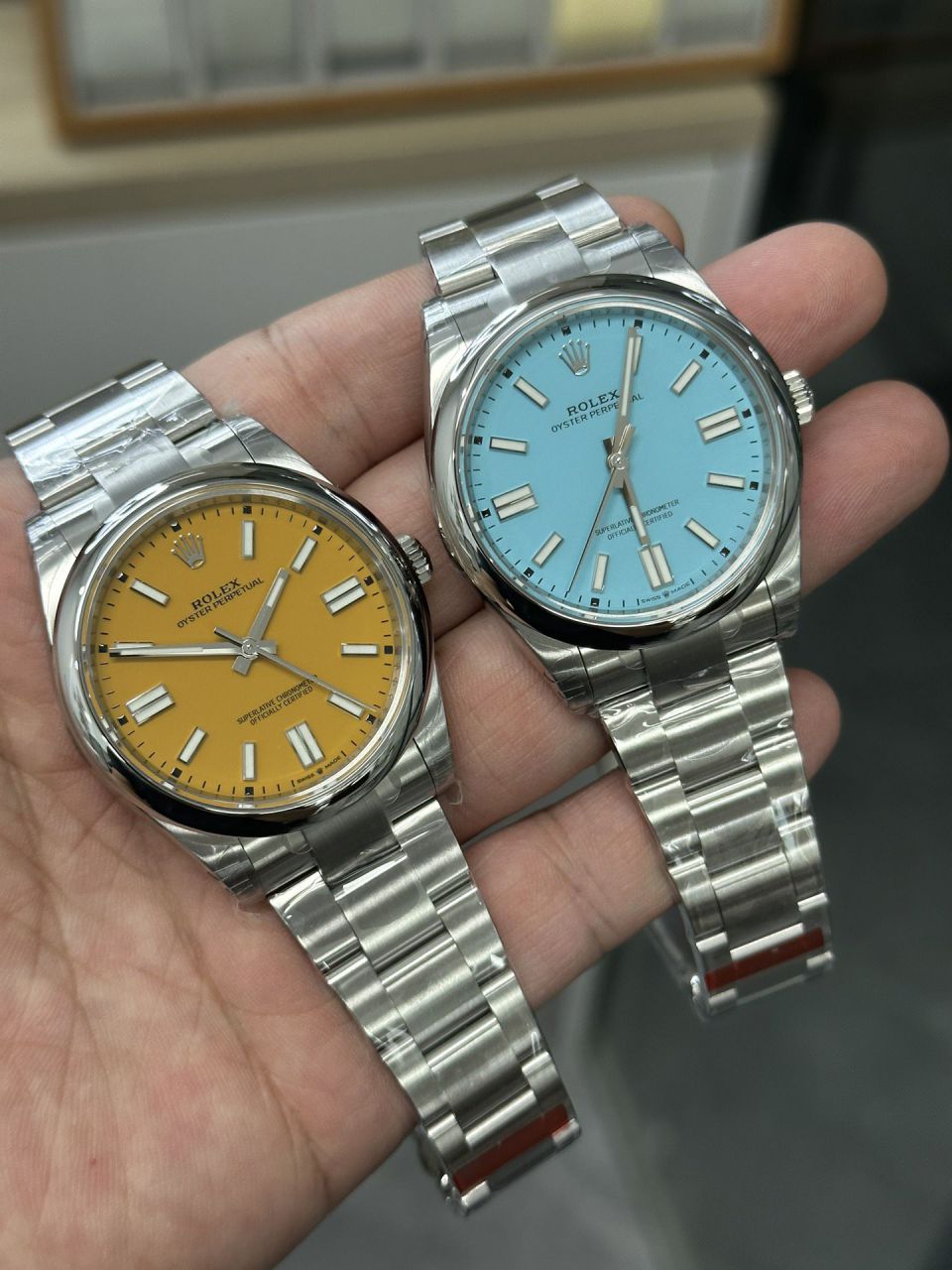 VS劳力士蚝式恒动m124300-0002腕表41毫米黑恒动 / R859