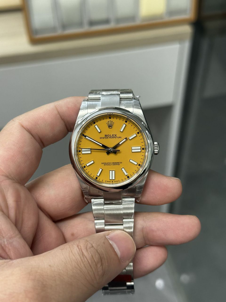 VS劳力士蚝式恒动m124300-0002腕表41毫米黑恒动 / R859