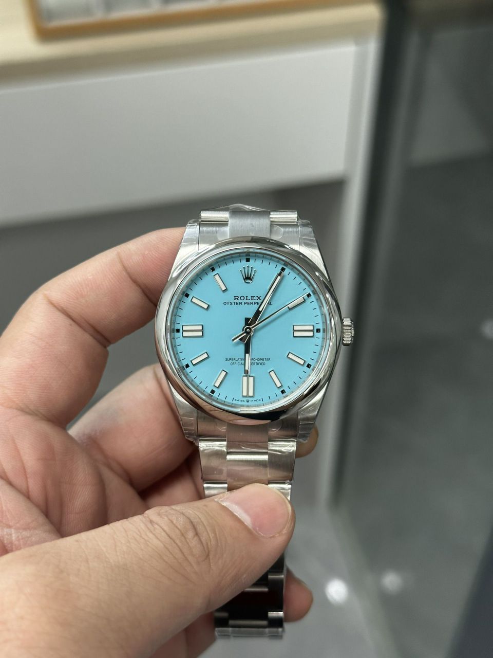 VS劳力士蚝式恒动m124300-0002腕表41毫米黑恒动 / R859