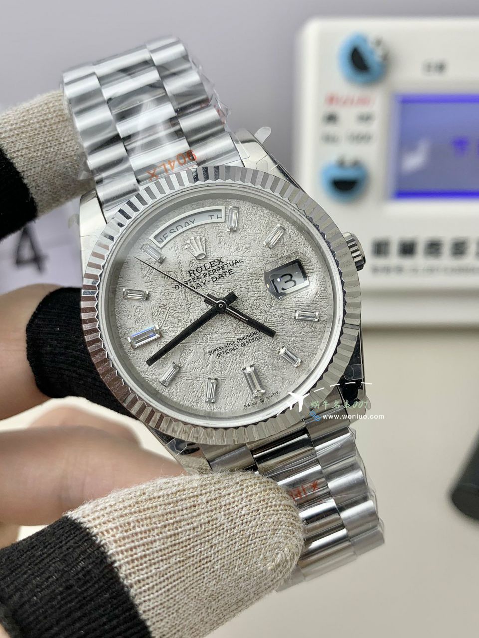 GM劳力士星期日历型系列m228239-0055腕表V3配重DD陨石盘 / R963