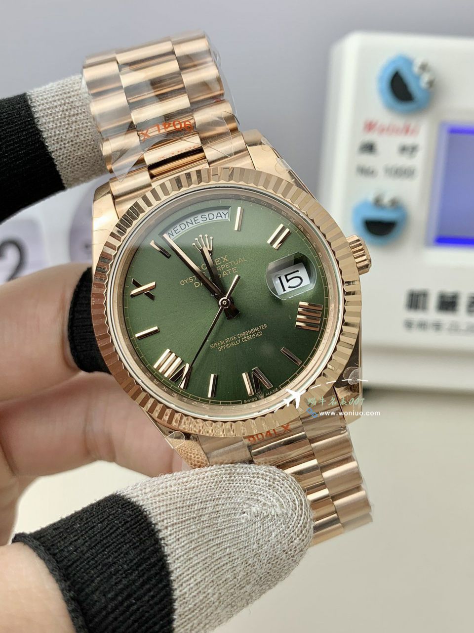 GM劳力士星期日历型系列m228239-0055腕表V3配重DD陨石盘 / R963