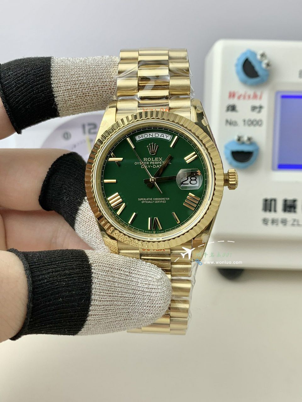 GM劳力士星期日历型系列m228239-0055腕表V3配重DD陨石盘 / R963