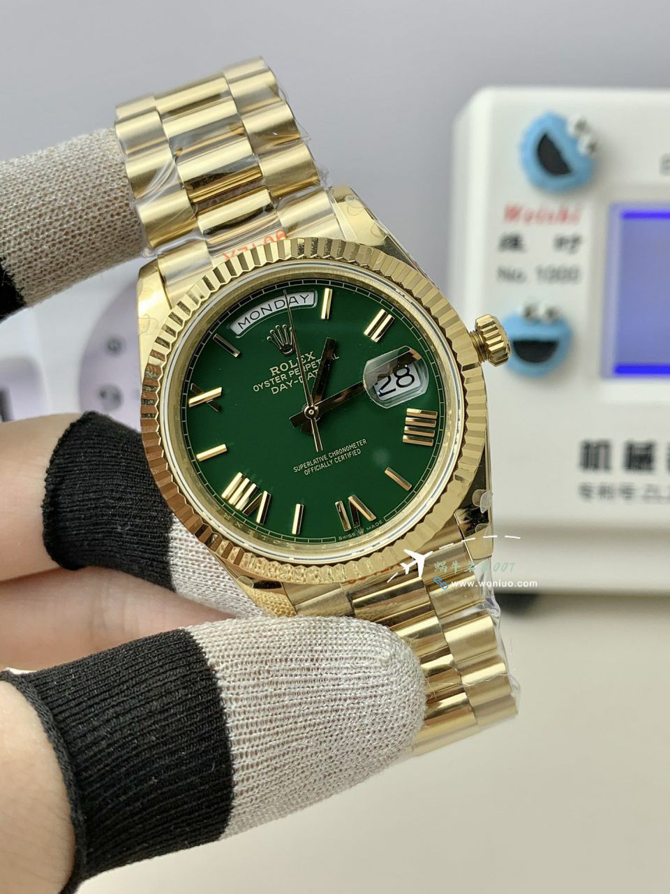 GM劳力士星期日历型系列m228239-0055腕表V3配重DD陨石盘 / R963