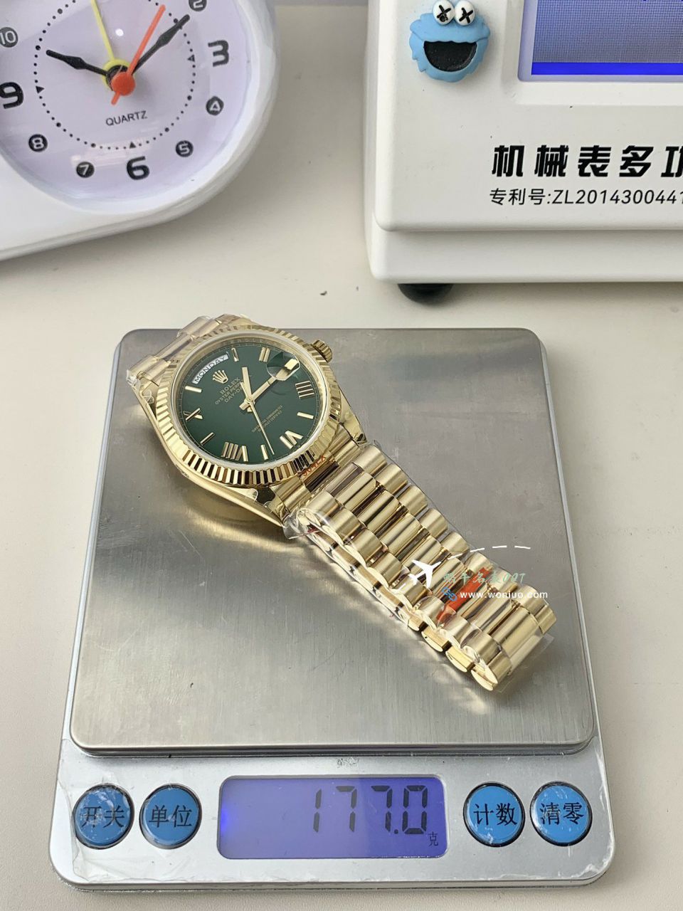 GM劳力士星期日历型系列m228239-0055腕表V3配重DD陨石盘 / R963