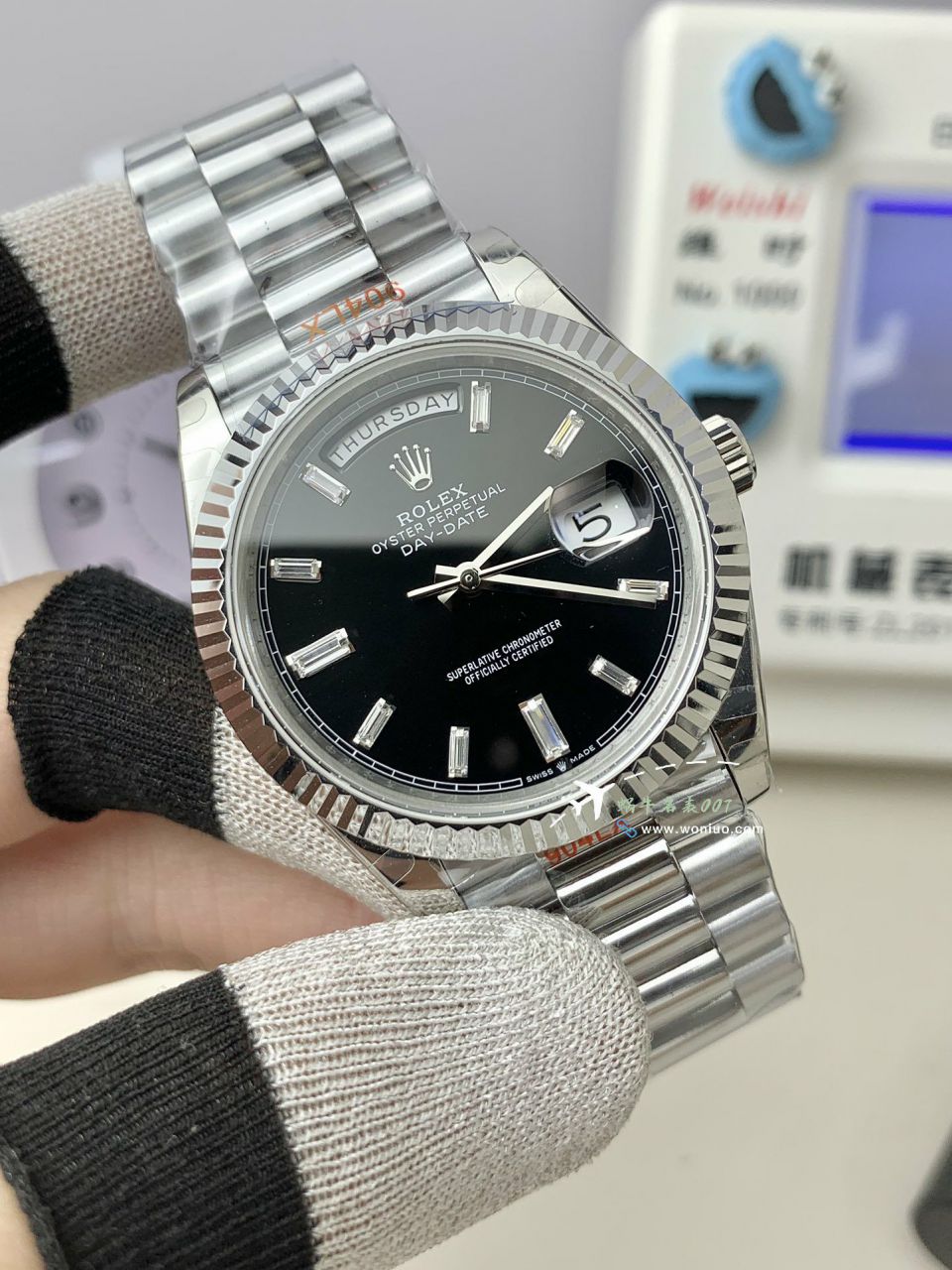 GM劳力士星期日历型系列m228239-0055腕表V3配重DD陨石盘 / R963