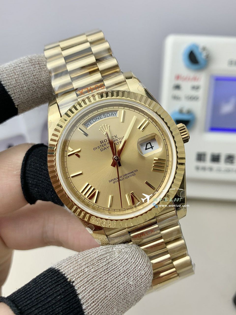 GM劳力士星期日历型系列m228239-0055腕表V3配重DD陨石盘 / R963