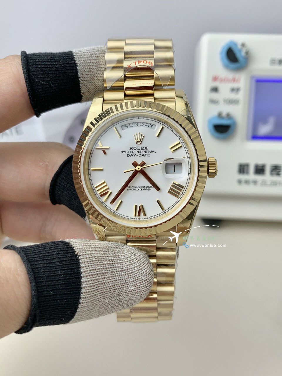 GM劳力士星期日历型系列m228239-0055腕表V3配重DD陨石盘 / R963