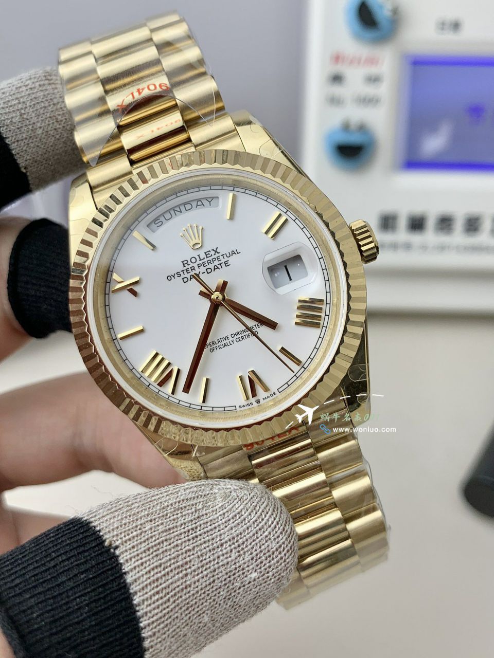 GM劳力士星期日历型系列m228239-0055腕表V3配重DD陨石盘 / R963