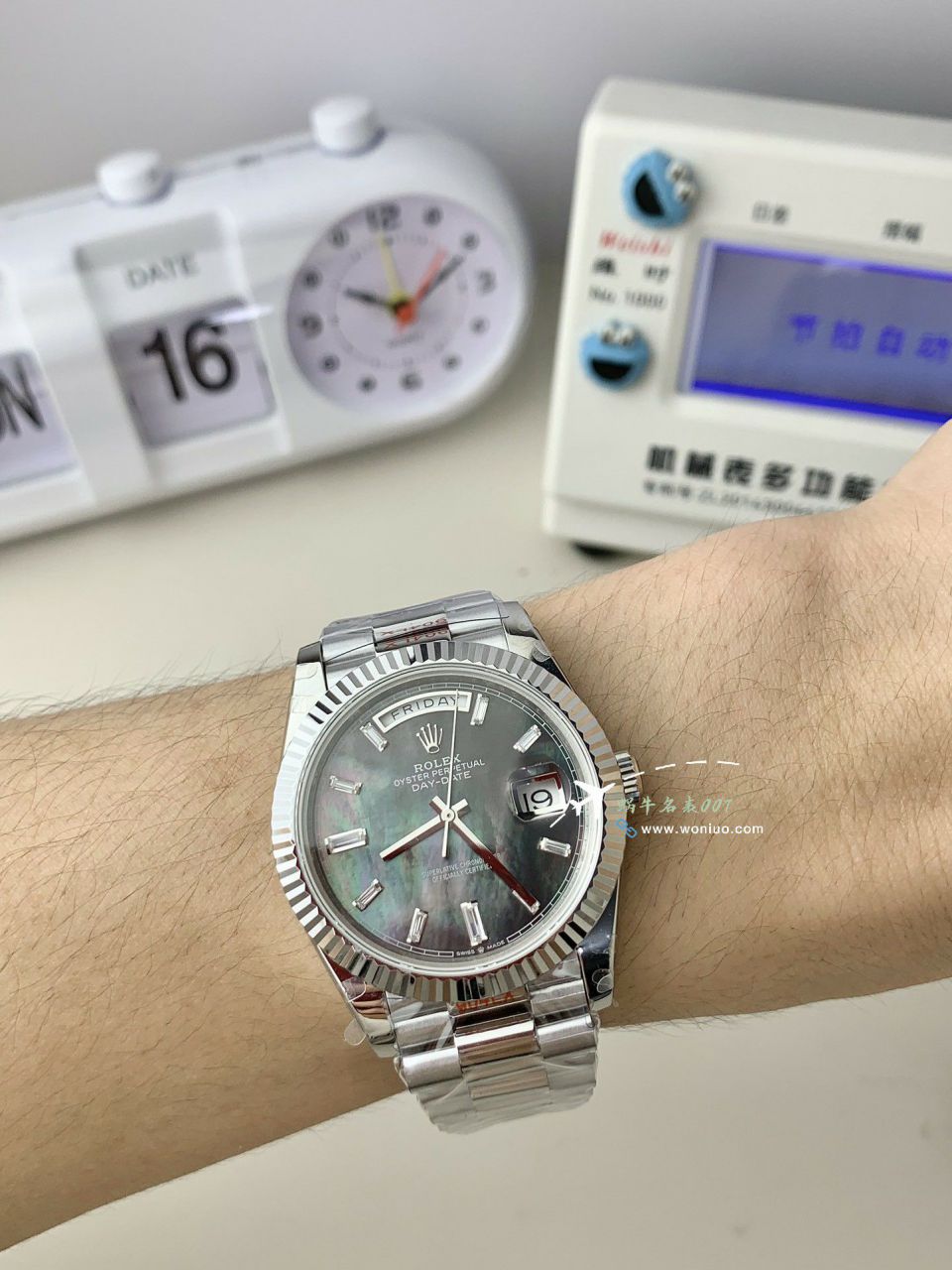 GM劳力士星期日历型系列m228239-0055腕表V3配重DD陨石盘 / R963