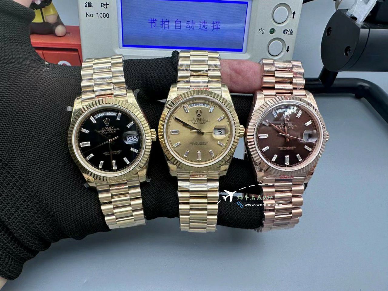 GM劳力士星期日历型系列m228239-0055腕表V3配重DD陨石盘 / R963