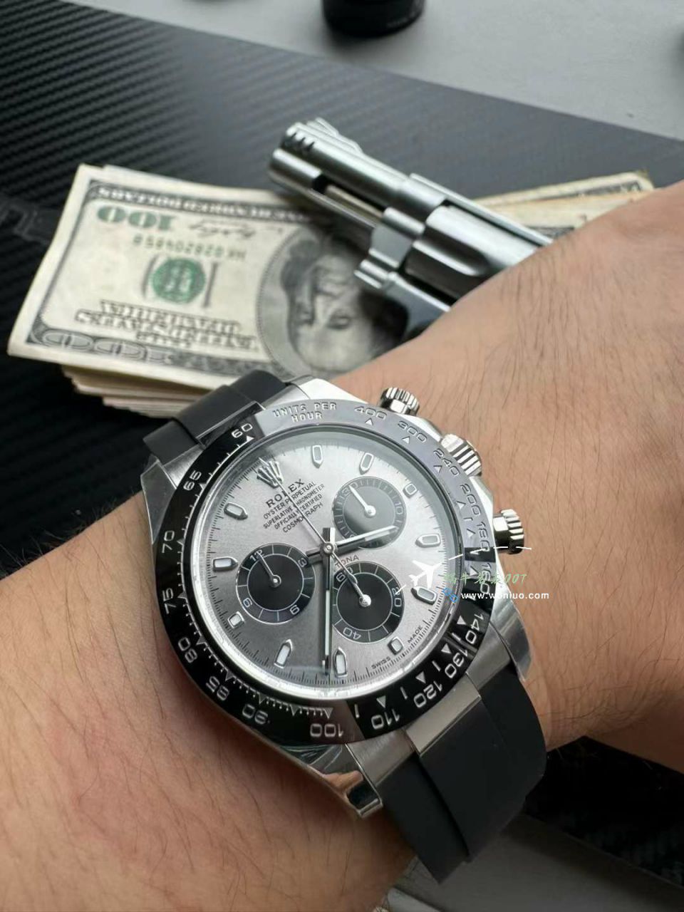 视频评测 APS配重版本劳力士迪通拿余文乐M116518ln-0048，水泥灰M116519ln-0027 / R863