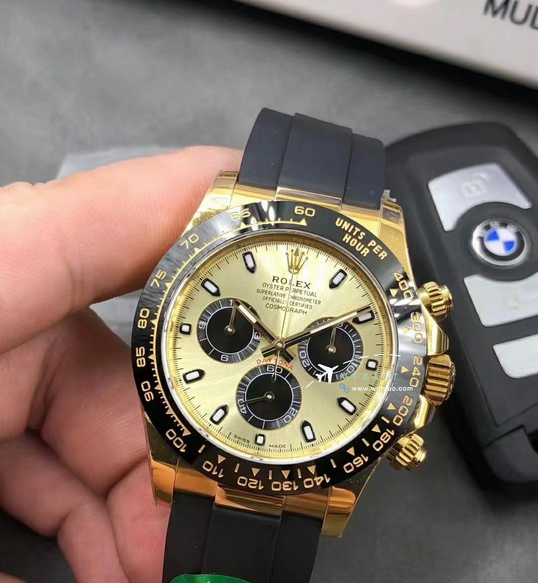 视频评测 APS配重版本劳力士迪通拿余文乐M116518ln-0048，水泥灰M116519ln-0027 / R863