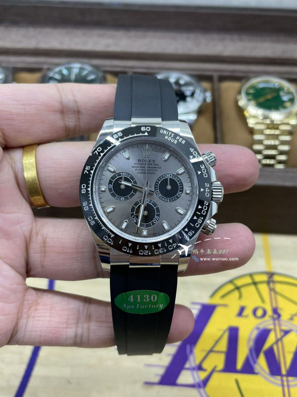 视频评测 APS配重版本劳力士迪通拿余文乐M116518ln-0048，水泥灰M116519ln-0027 / R863