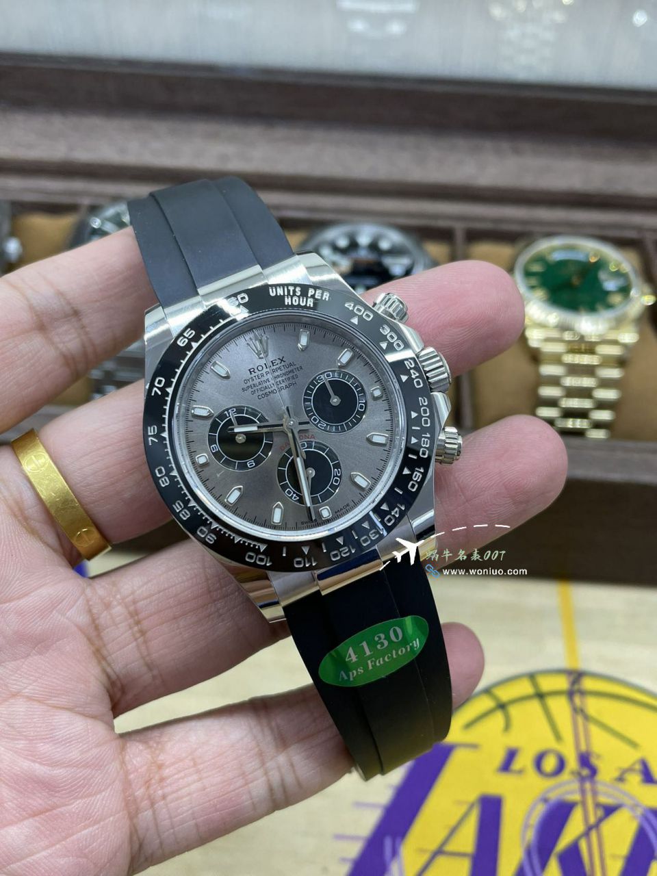 视频评测 APS配重劳力士迪通拿水泥灰M116519ln-0027 / R865