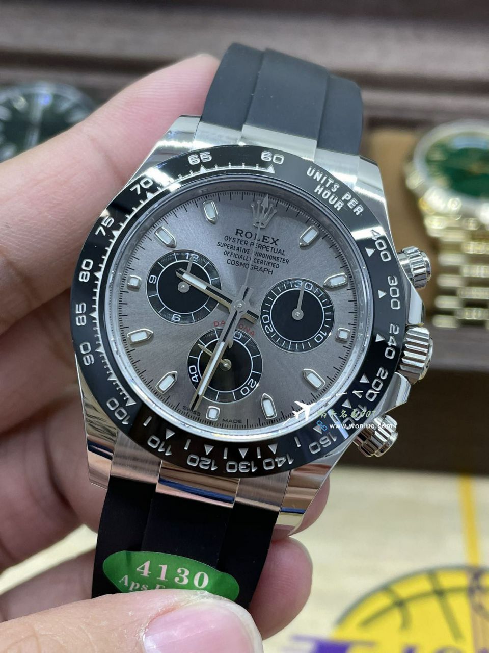 视频评测 APS配重劳力士迪通拿水泥灰M116519ln-0027 / R865