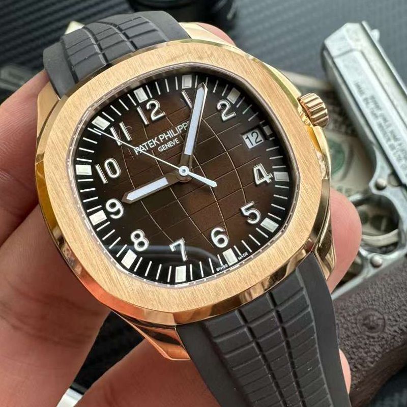 视频评测3K百达翡丽AQUANAUT金手雷5167R-001腕表