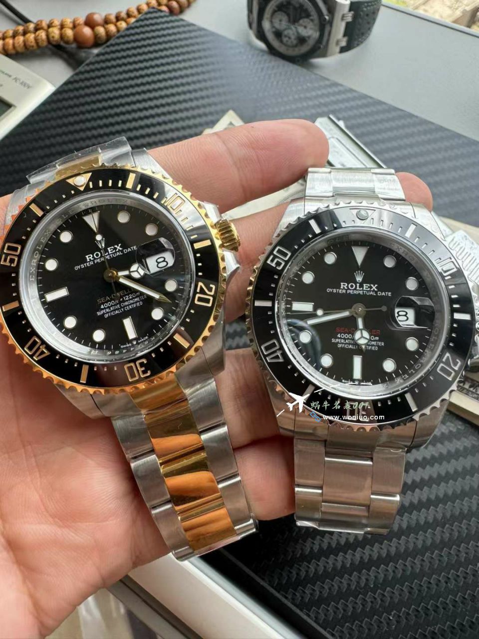 视频评测VS劳力士海使型小鬼王单黄m126603-0001腕表 / R867